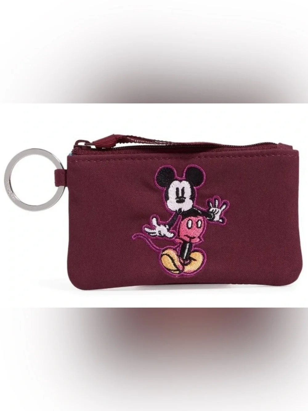 Vera Bradley Disney Zip ID Case Flirty Mickey Mouse